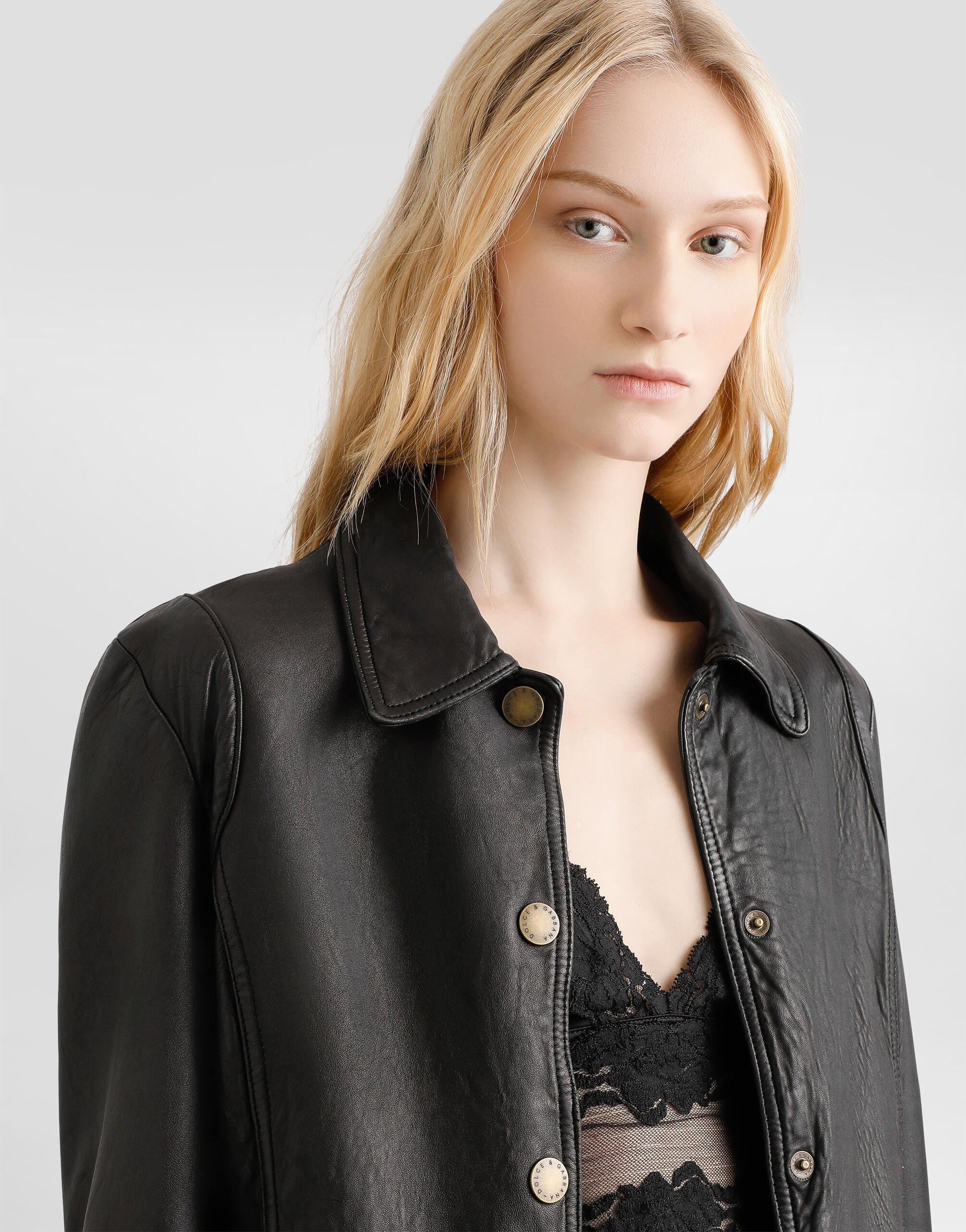 Vintage lambskin jacket - 6