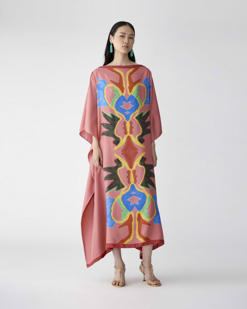 CAROLINA HERRERA Rianna + Nina Printed Caftan outlook