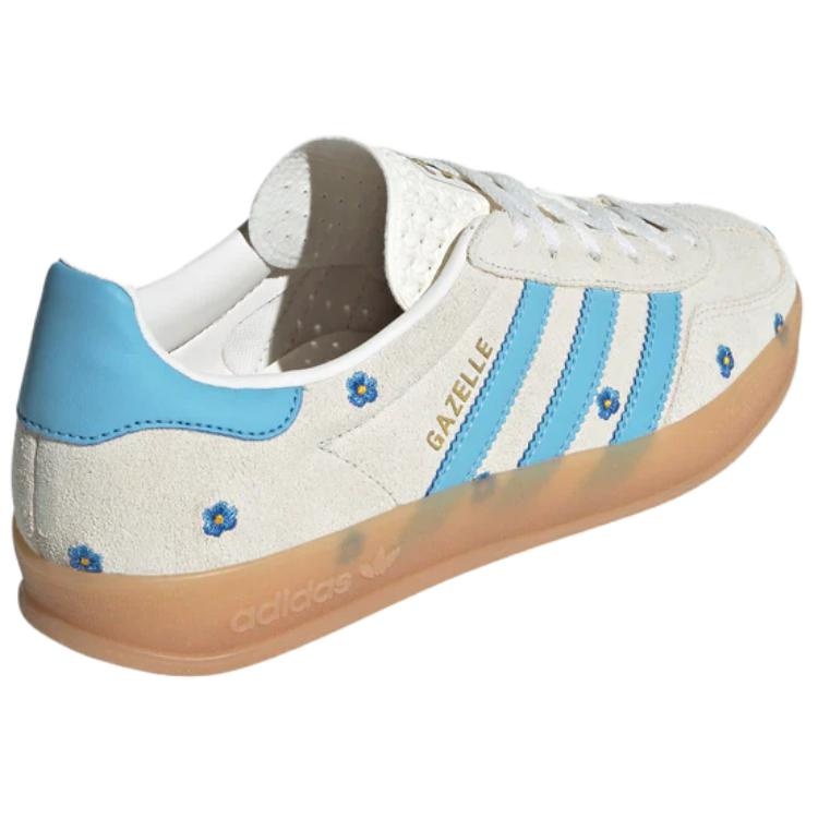(WMNS) adidas GAZELLE Indoor Floral 'White Blue' IF4491 - 5