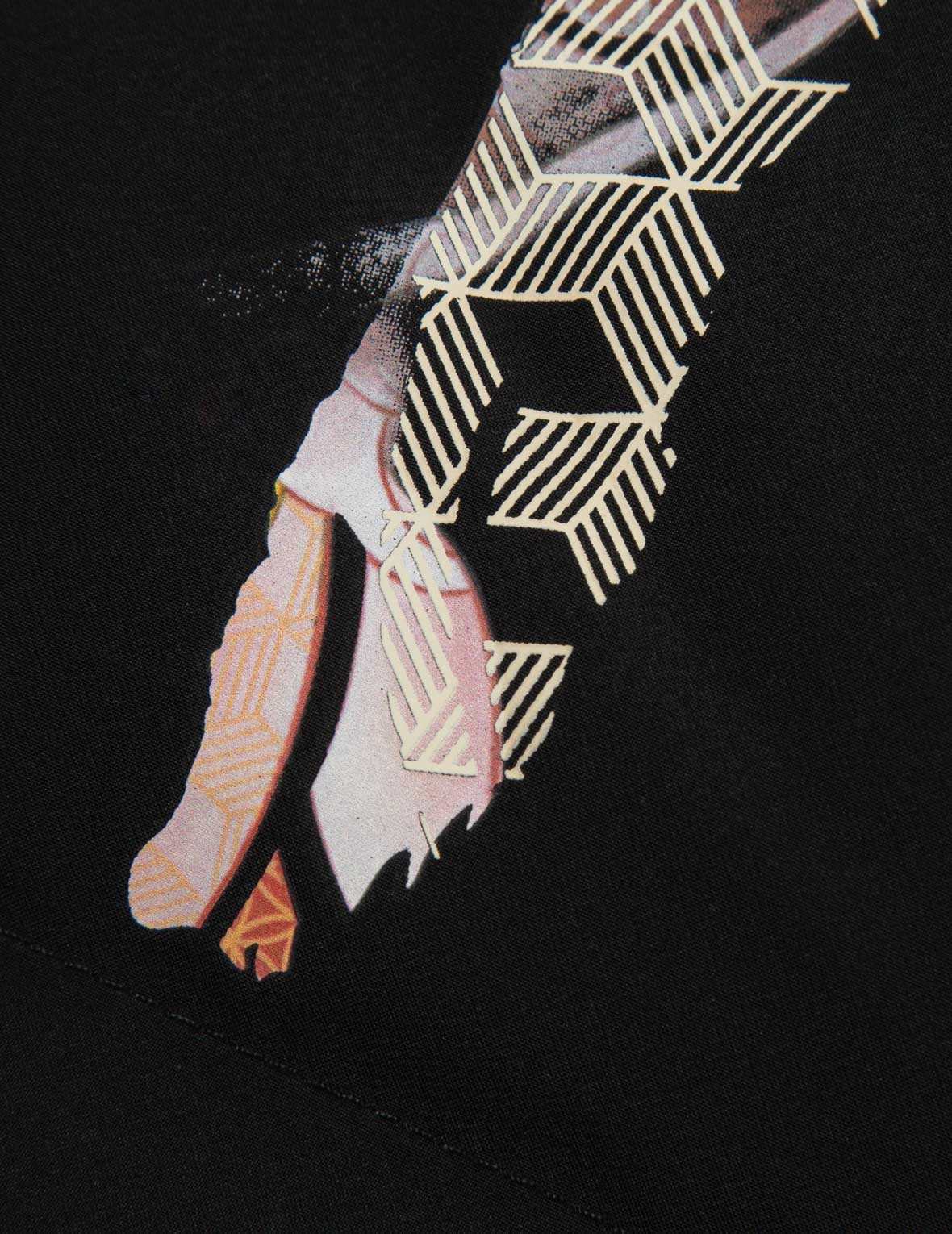 TATTOO KOI PATTERN DAICOCK PRINT DOWN JACKET - 9