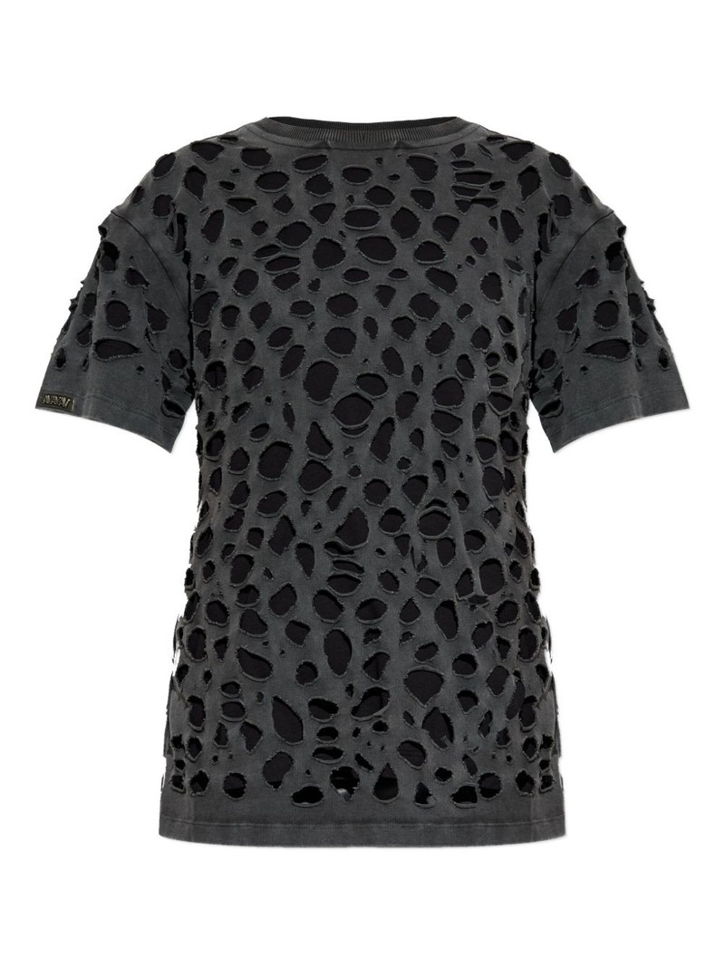 distressed short-sleeve T-shirt 5