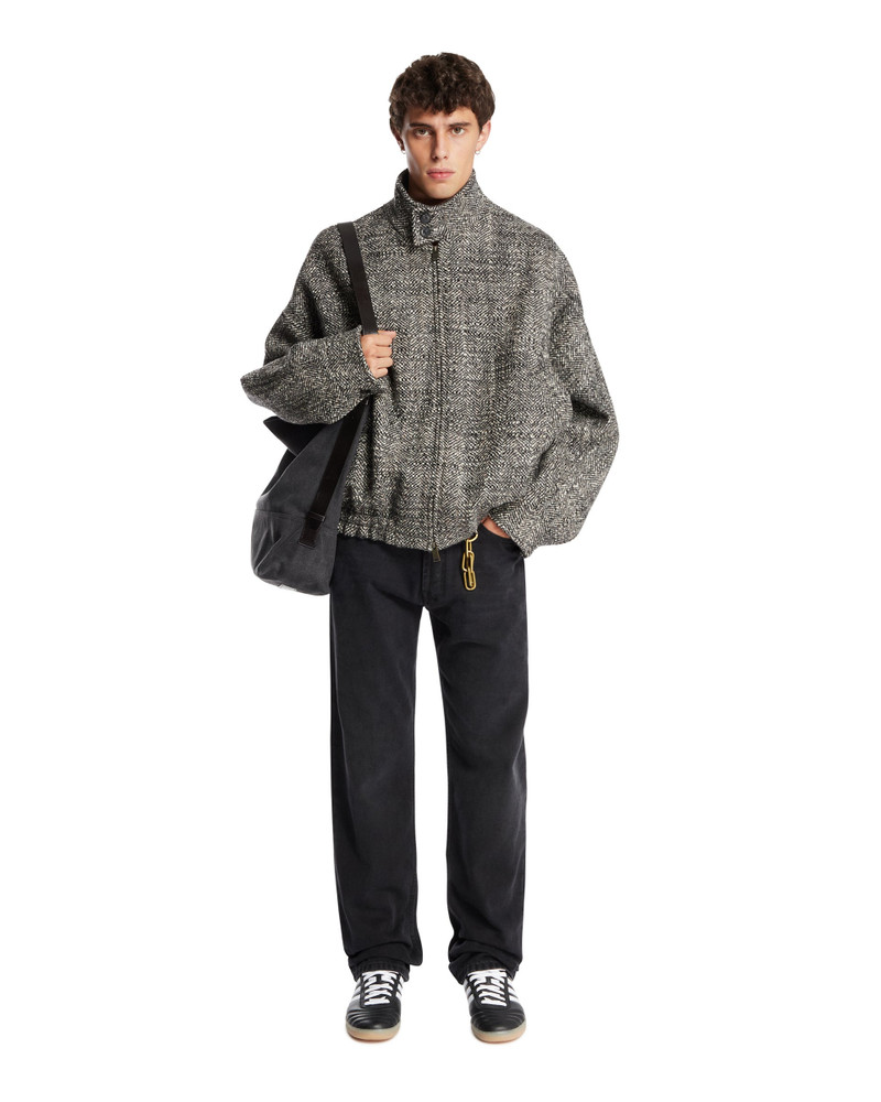 DARKPARK Black Larry Straight-Leg Jeans outlook