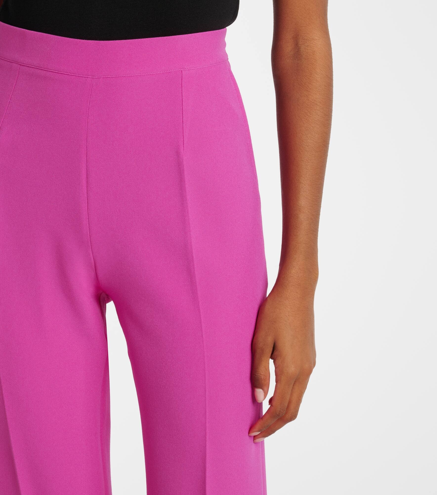 High-waisted flared pants - 4