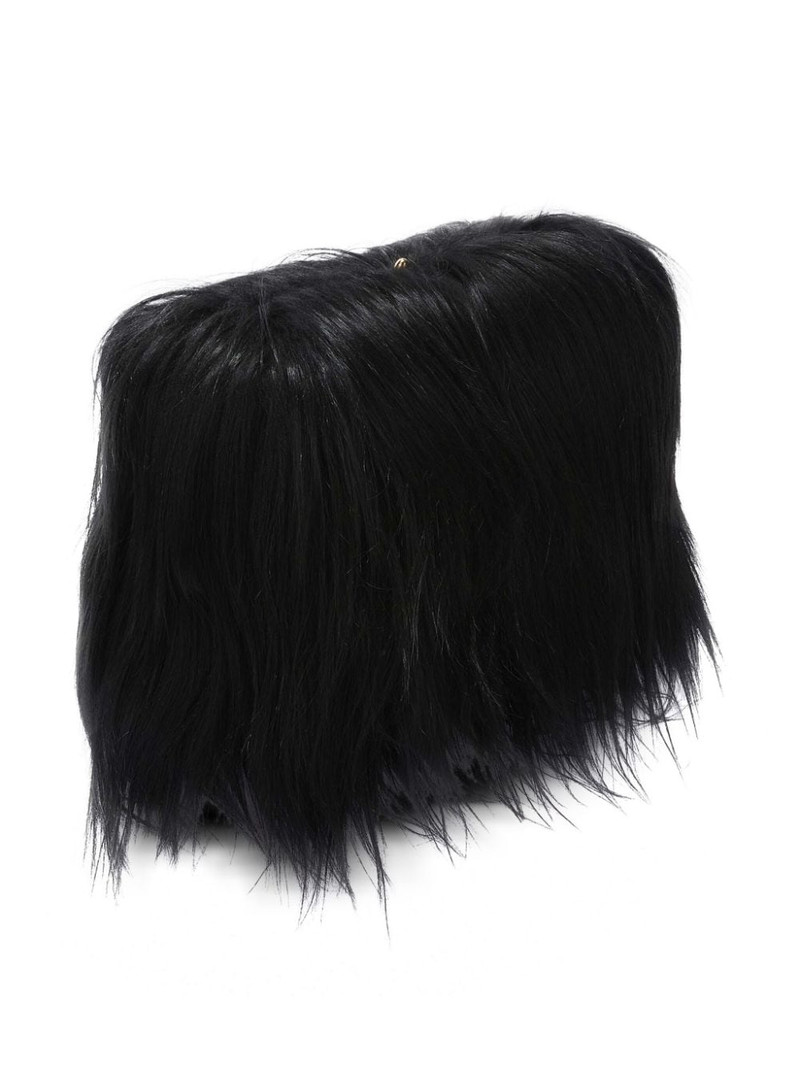 Goji Pillow hairy medium clutch bag 5