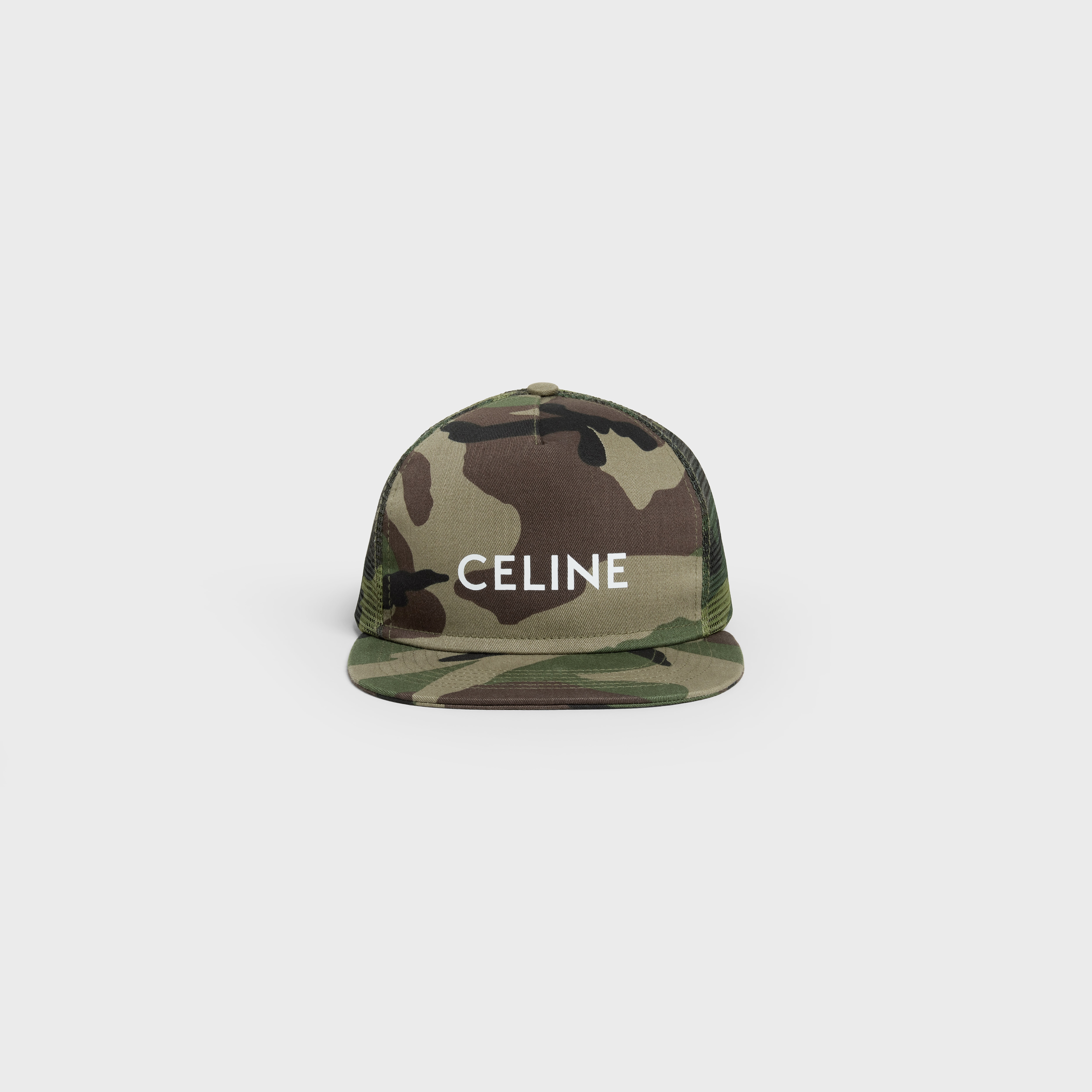 CELINE PRINT COTTON SNAPBACK CAP - 2