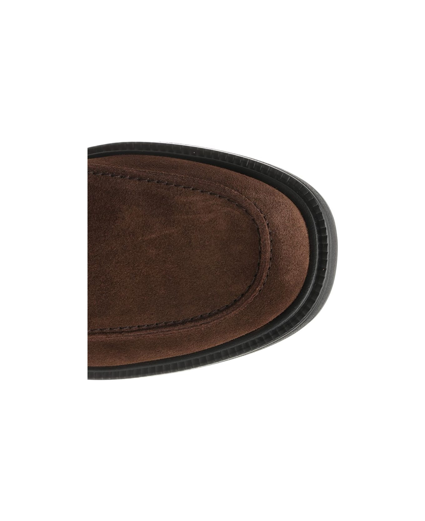 Suede Calfskin Loafer - 4