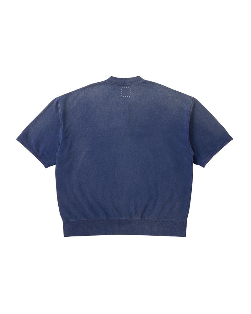 visvim MONDO HENLEY ZIP S/S CRASH NAVY outlook
