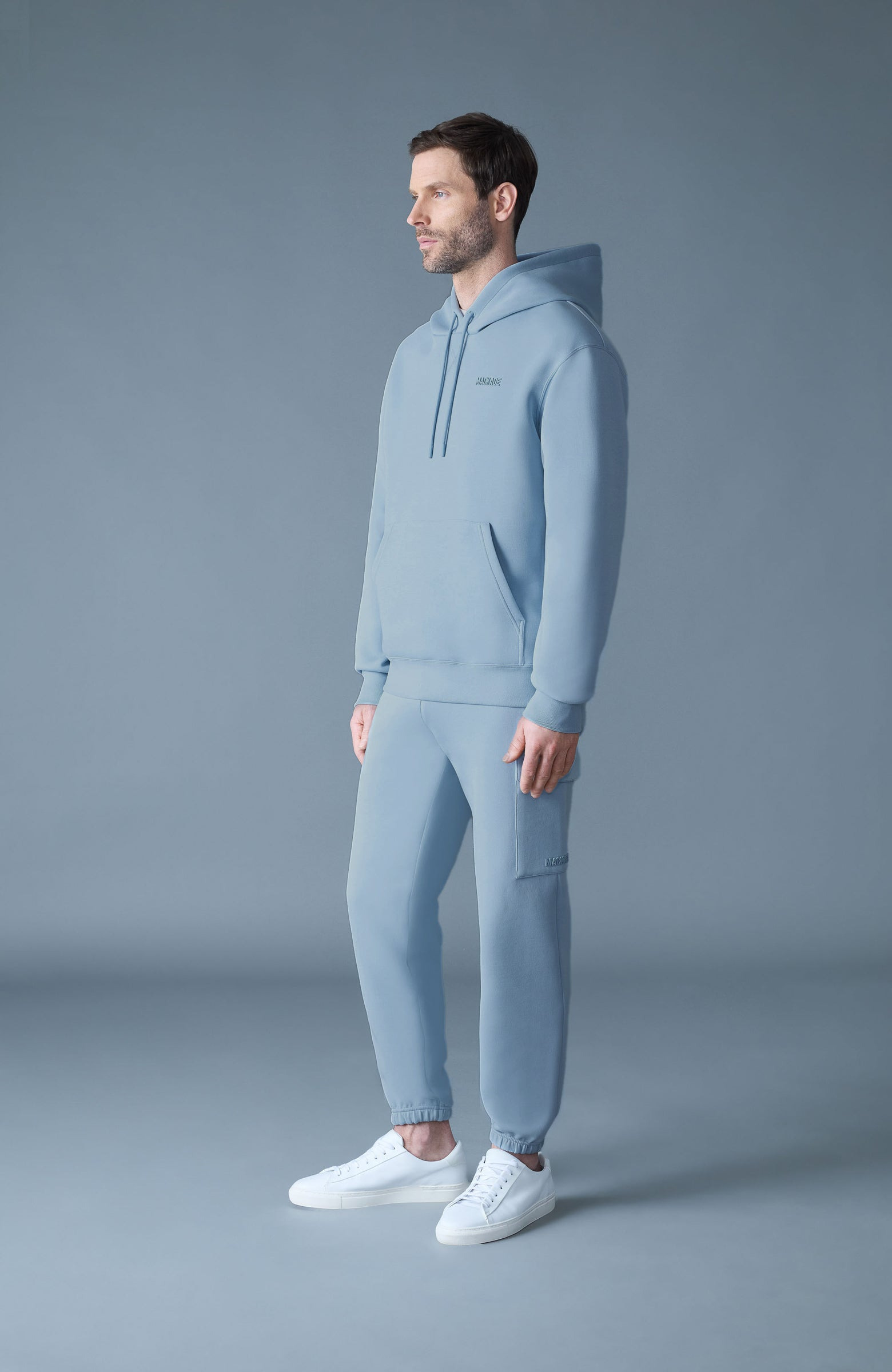 KRYSTIAN Double-face Jersey hoodie - 3