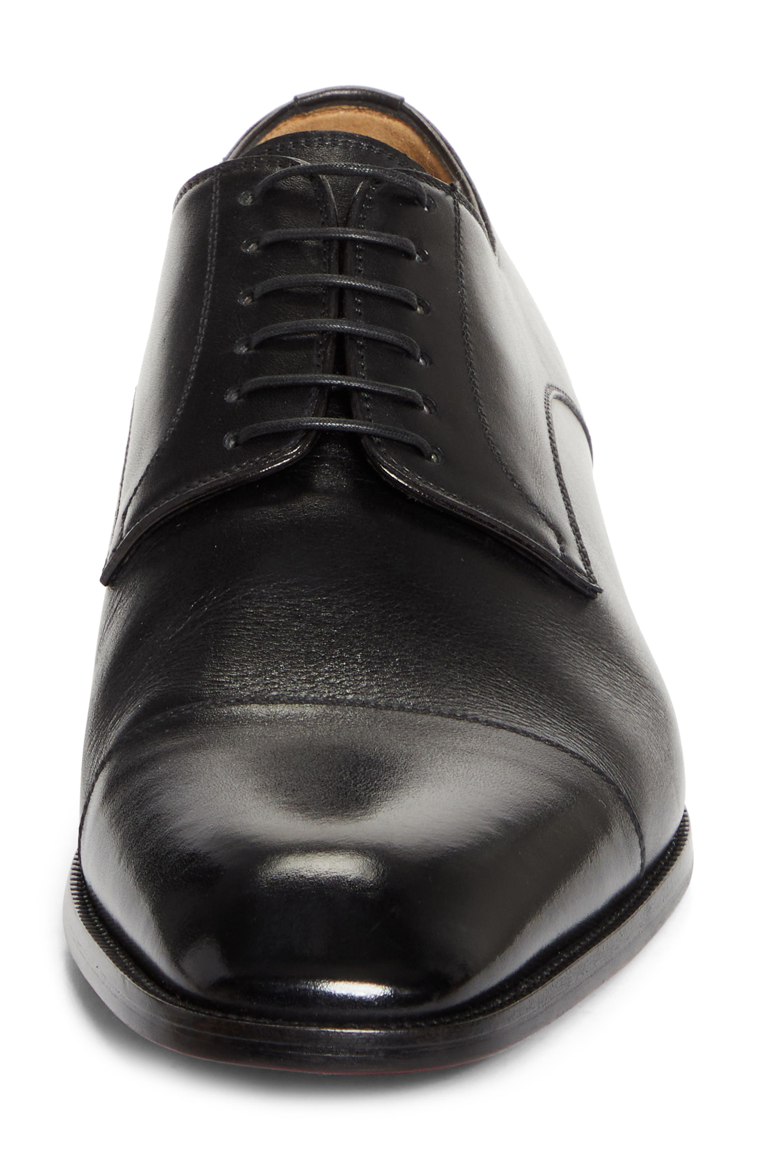 Christian Louboutin Cap Toe Derby in Black at Nordstrom - 4