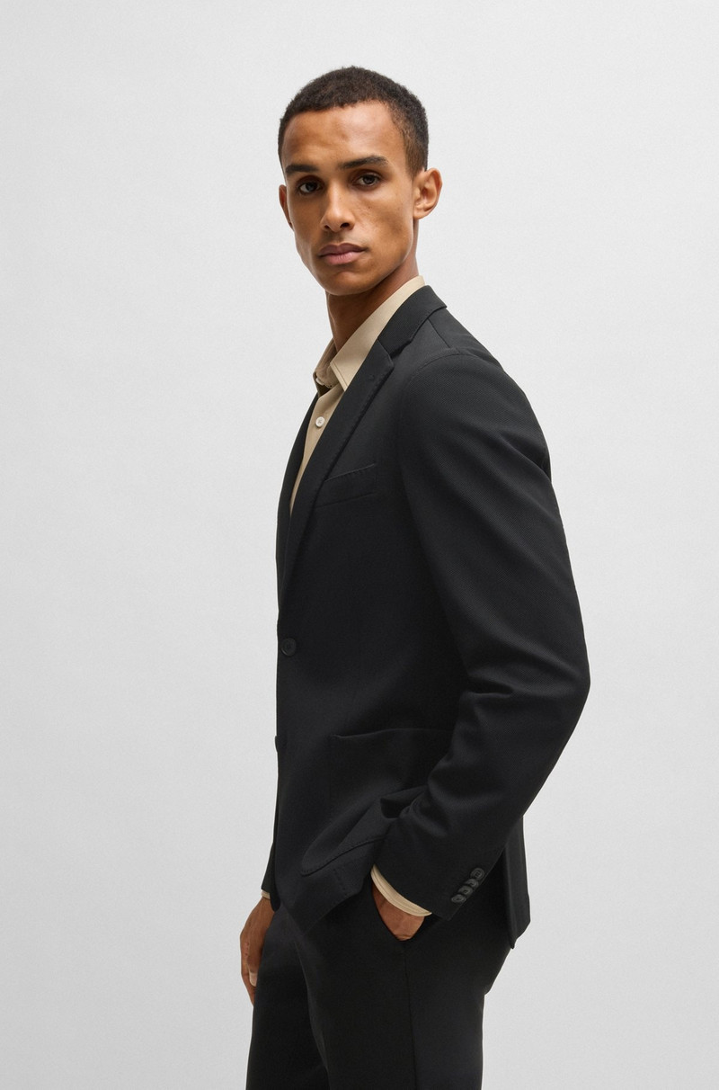 SLIM-FIT JACKET IN WASHABLE STRETCH FABRIC 6