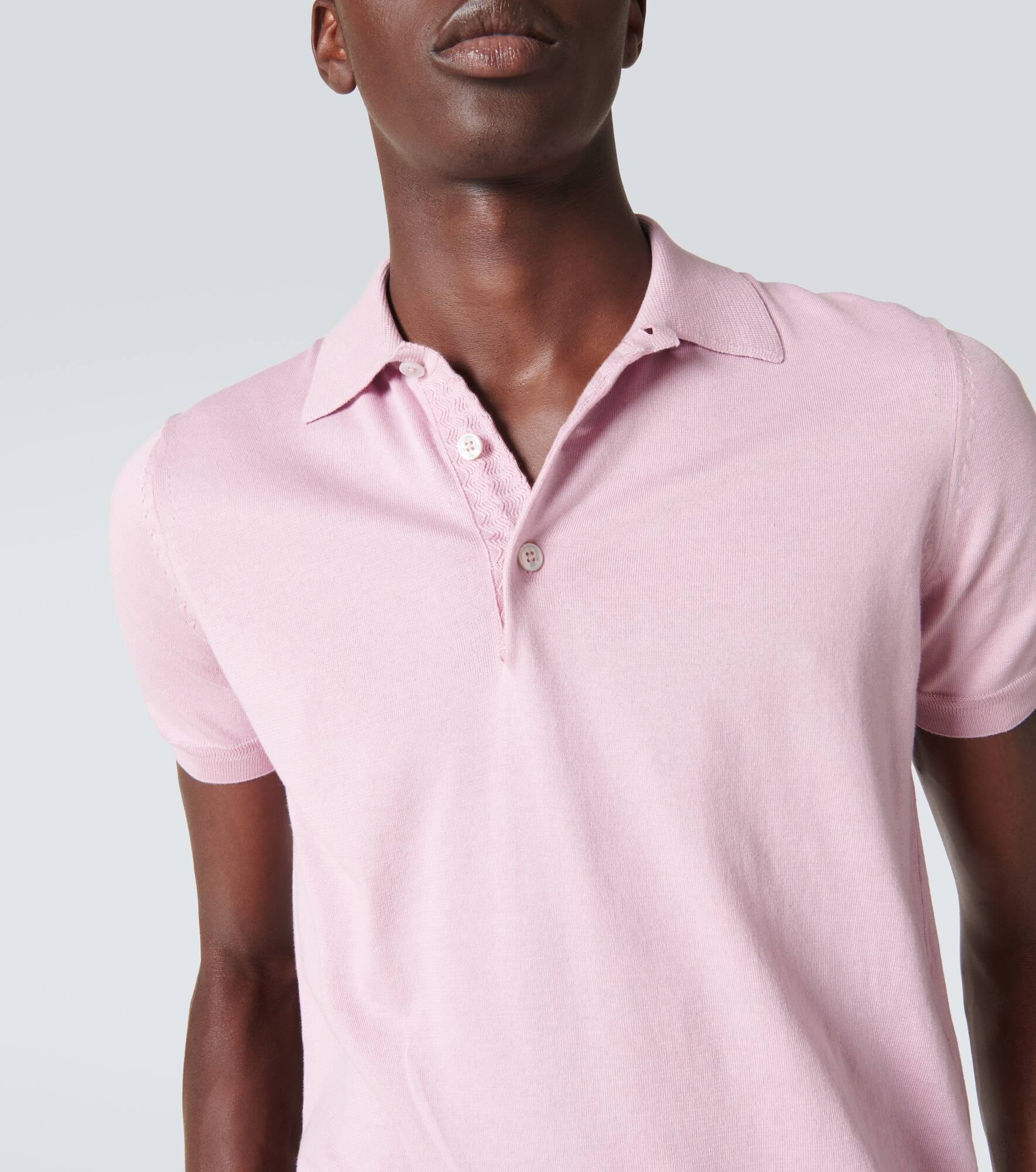 Cotton jersey polo shirt - 5
