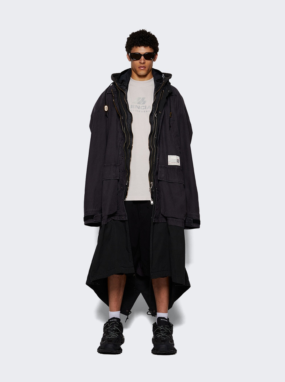 Four Legs Shorts Black - 5