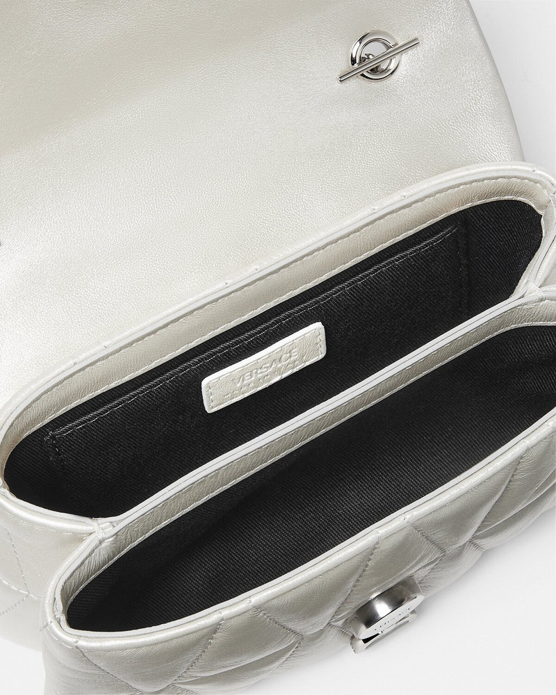Kleio Metallic Quilted Mini Bag 3