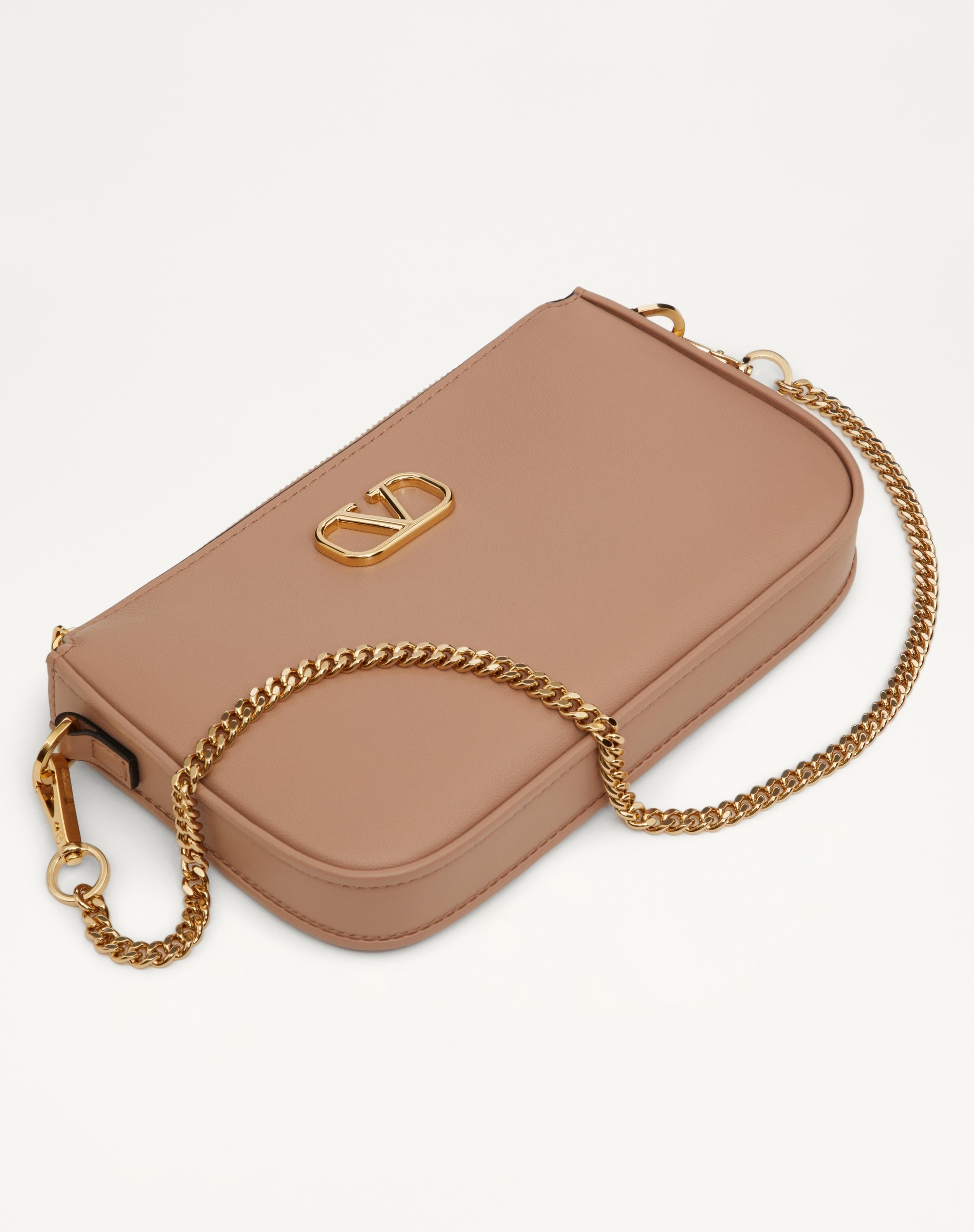 MINI VLOGO SIGNATURE CALFSKIN CROSSBODY BAG - 6