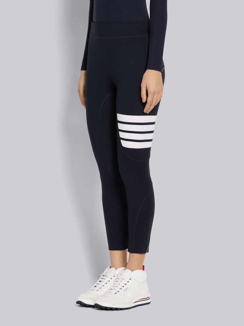 Thom Browne Navy Polyamide Interlock 4-Bar Compression Tights outlook