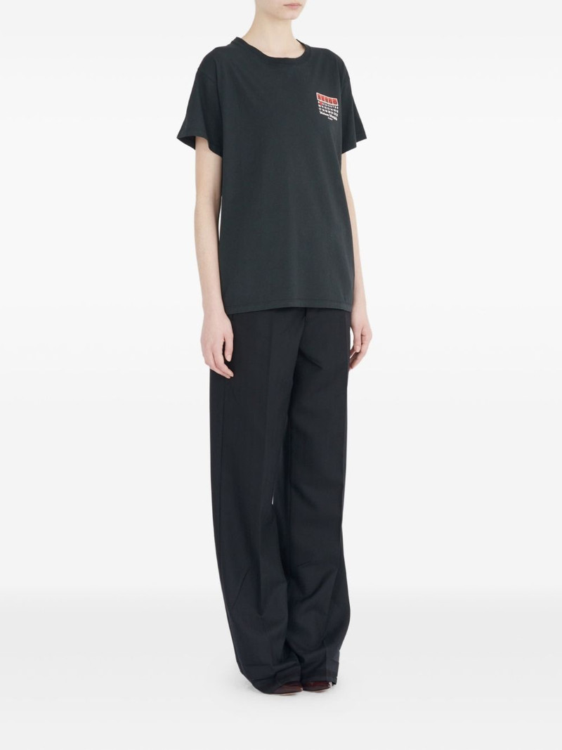 Maison Margiela Numbers-print T-shirt outlook