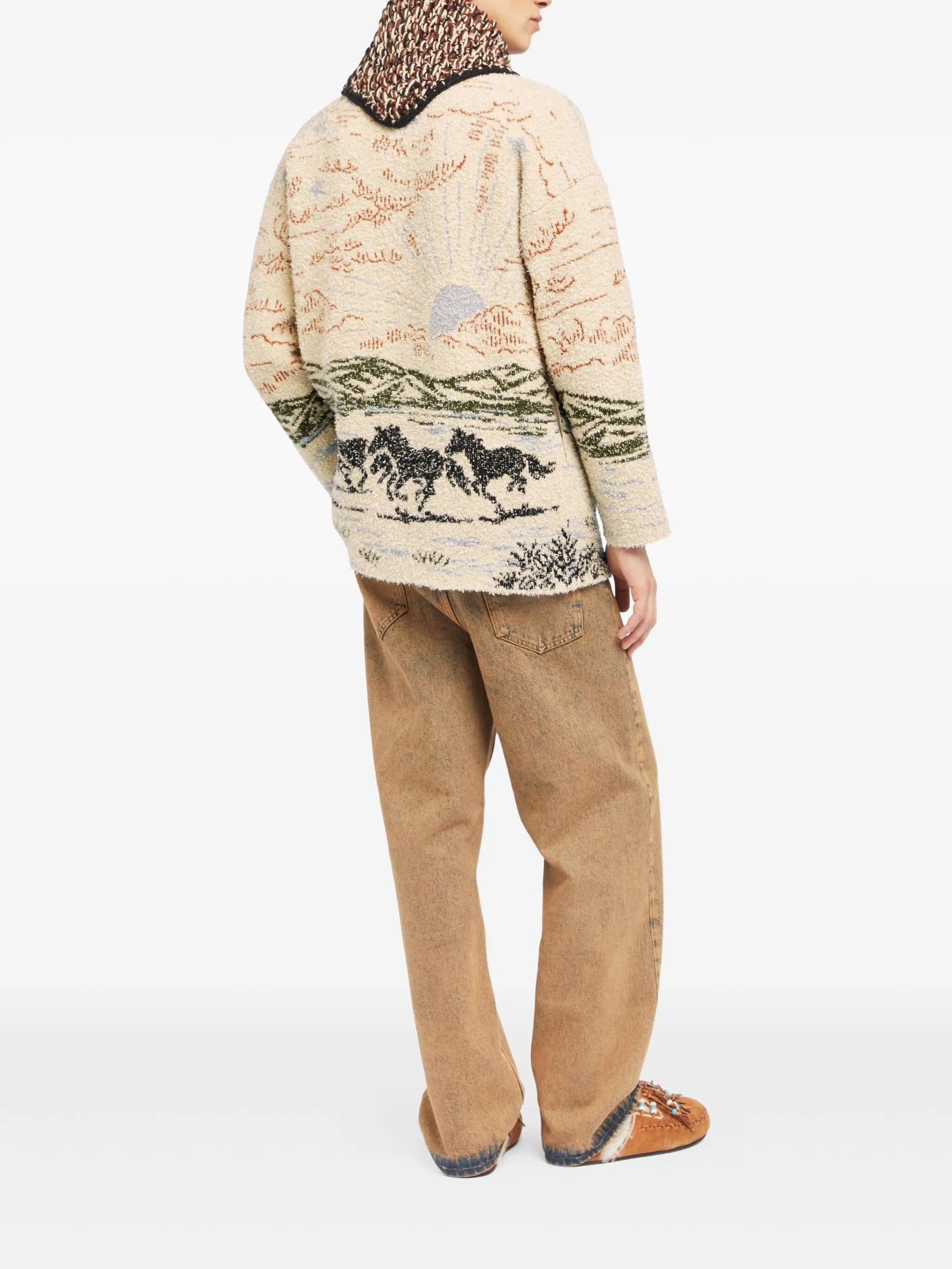 Alanui Landscape-horse Cardigan - 2