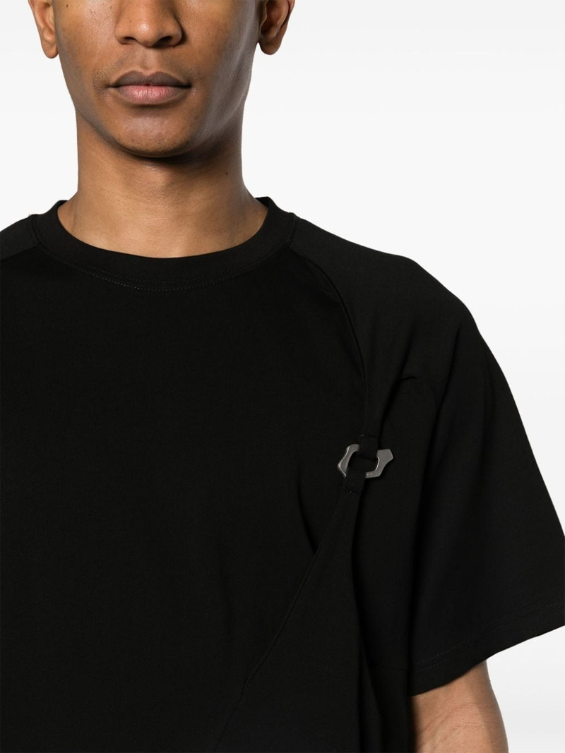 Morphed Carabiner cotton T-shirt 5