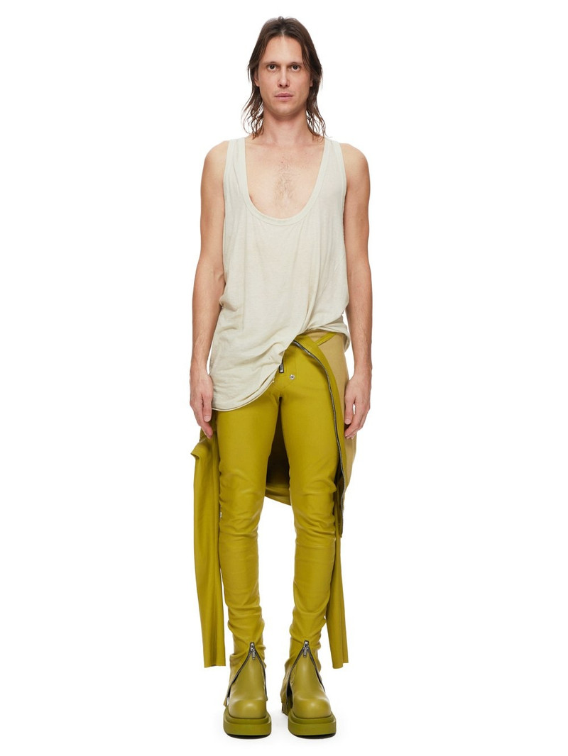 Green Gary Leather Jumpsuit 8