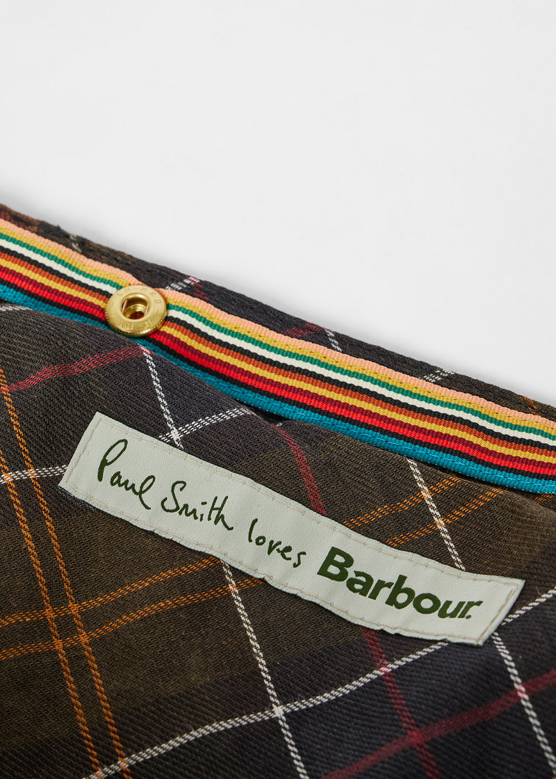 Paul Smith loves Barbour - Night Sky Waxed Hood 5