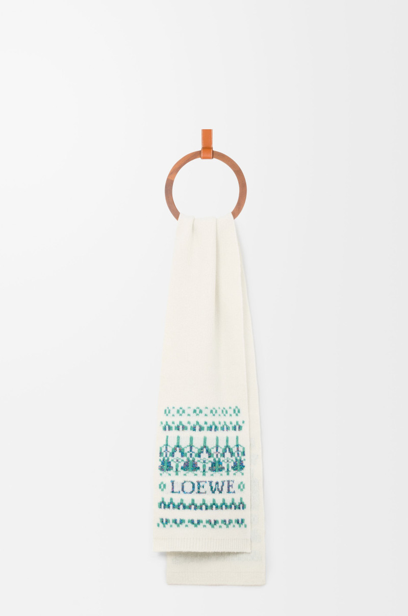 Loewe Scarf in wool blend outlook