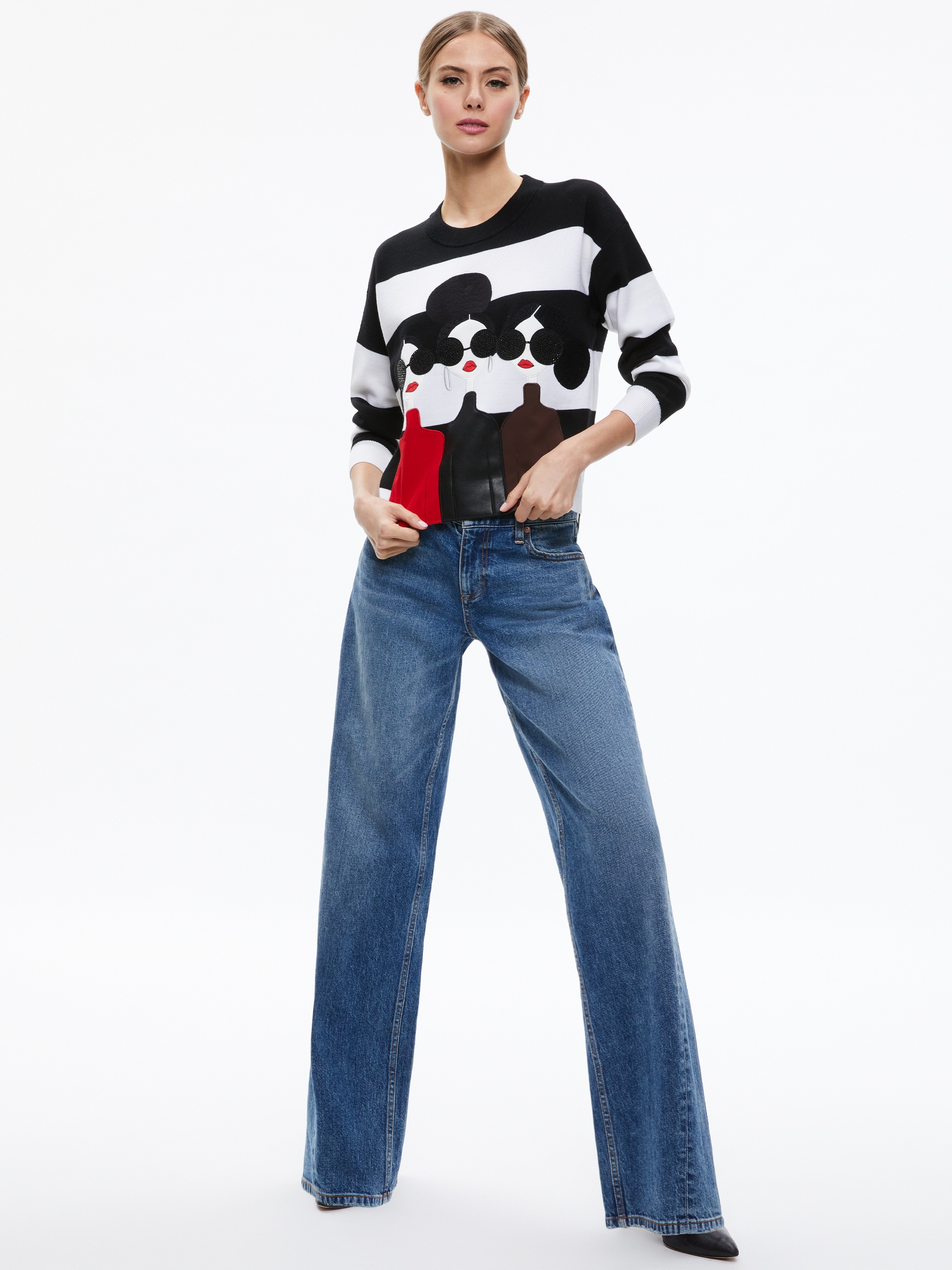 GLEESON STACE FACE PULLOVER - 6