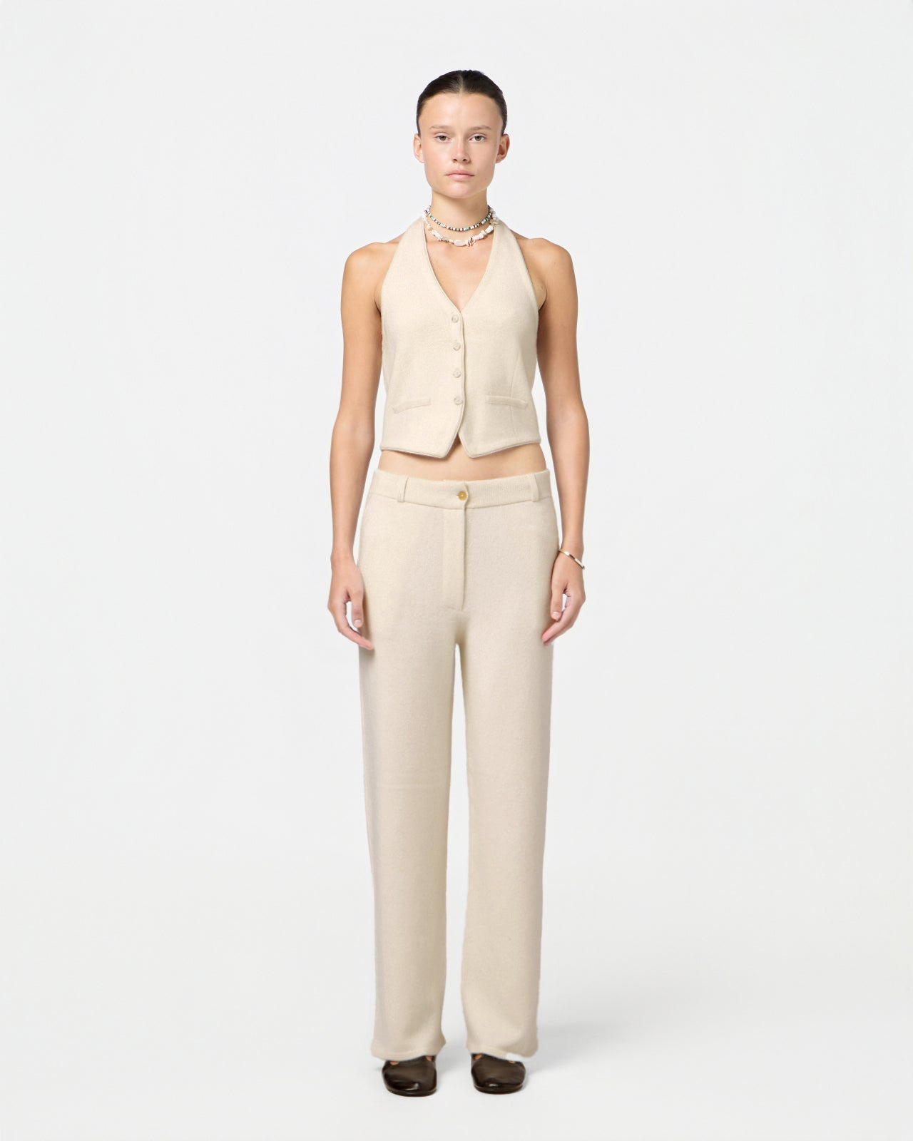 Tailored Halter Vest - 2