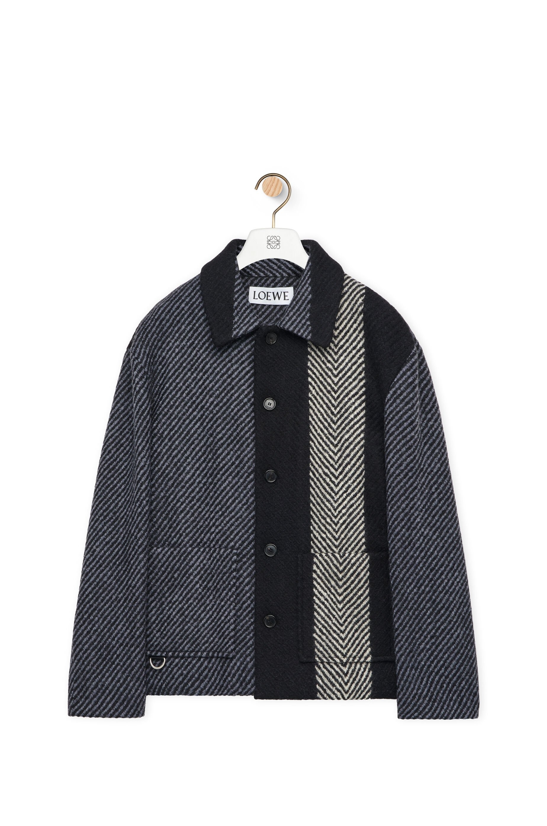 Workwear jacket in wool blend - 1