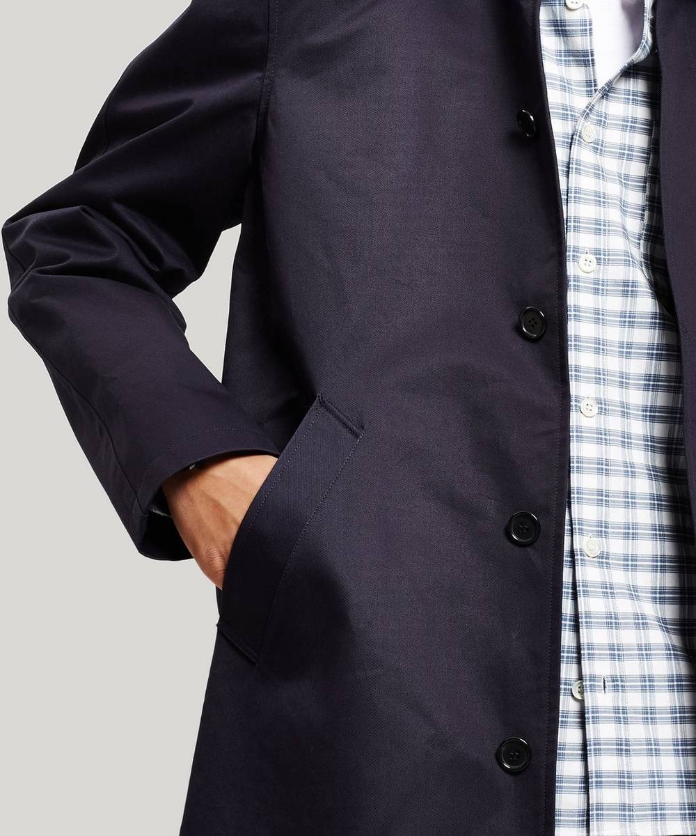 Cotton-Gabardine Trench Coat - 7