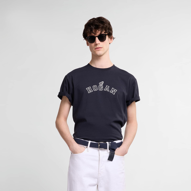 Round-neck T-shirt in jersey 3