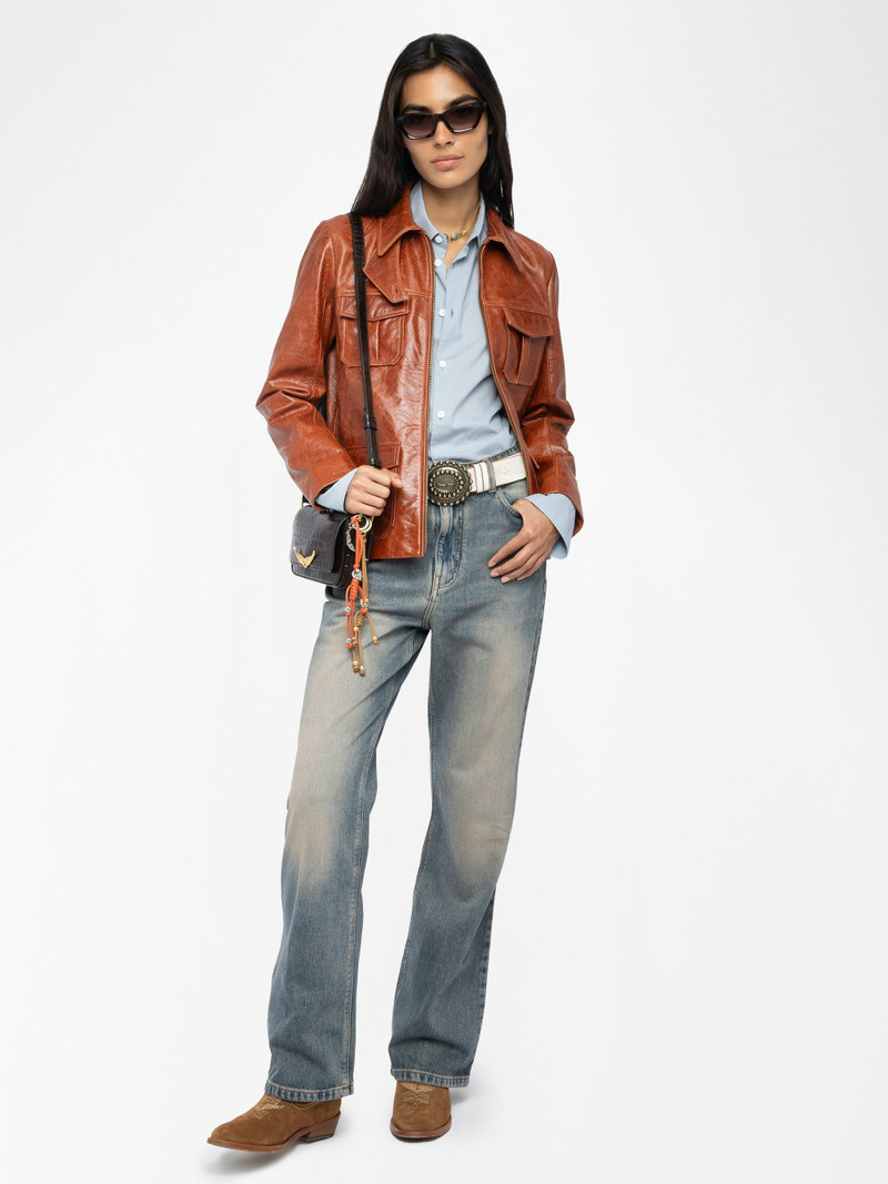 Lienna Leather Jacket - 1
