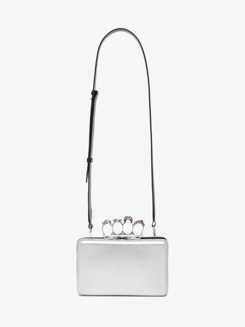 Men's The Knuckle Twisted Clutch in Silver 5