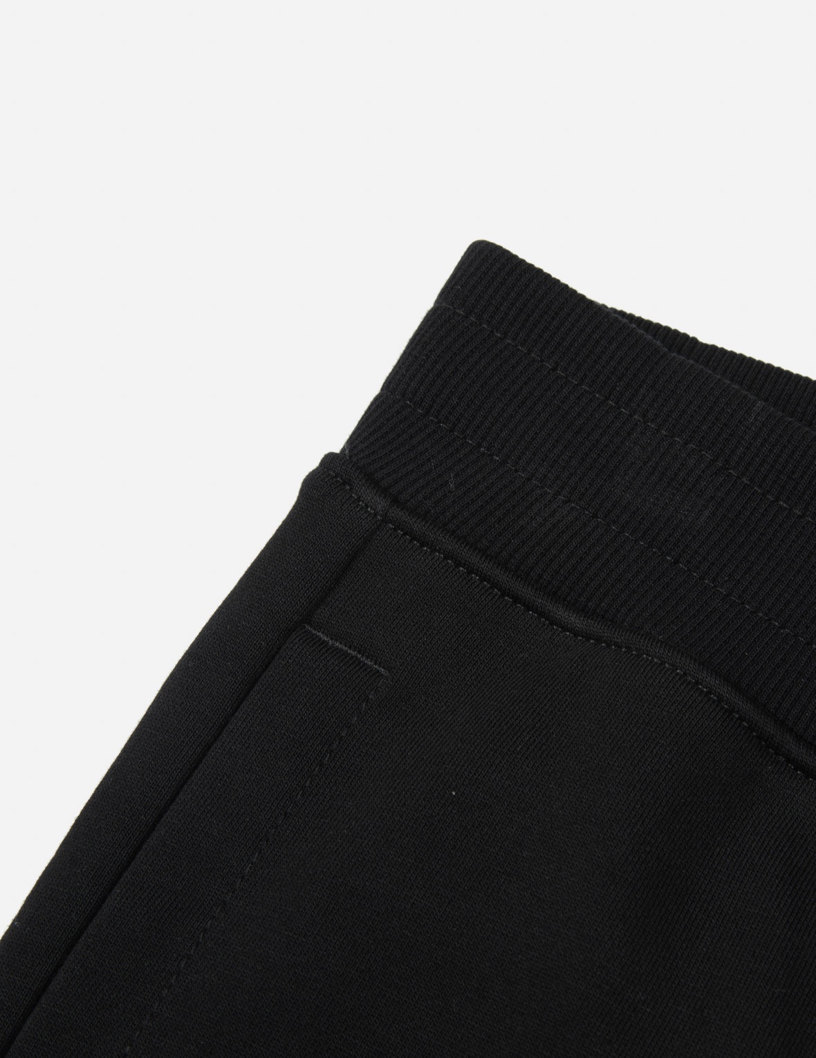 RIBBON SEAGULL AND LOGO PRINT REGULAR FIT SWEAT SHORTS - 7
