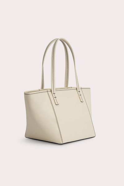 BY FAR BAR TOTE CREAM BOX CALF LEATHER outlook