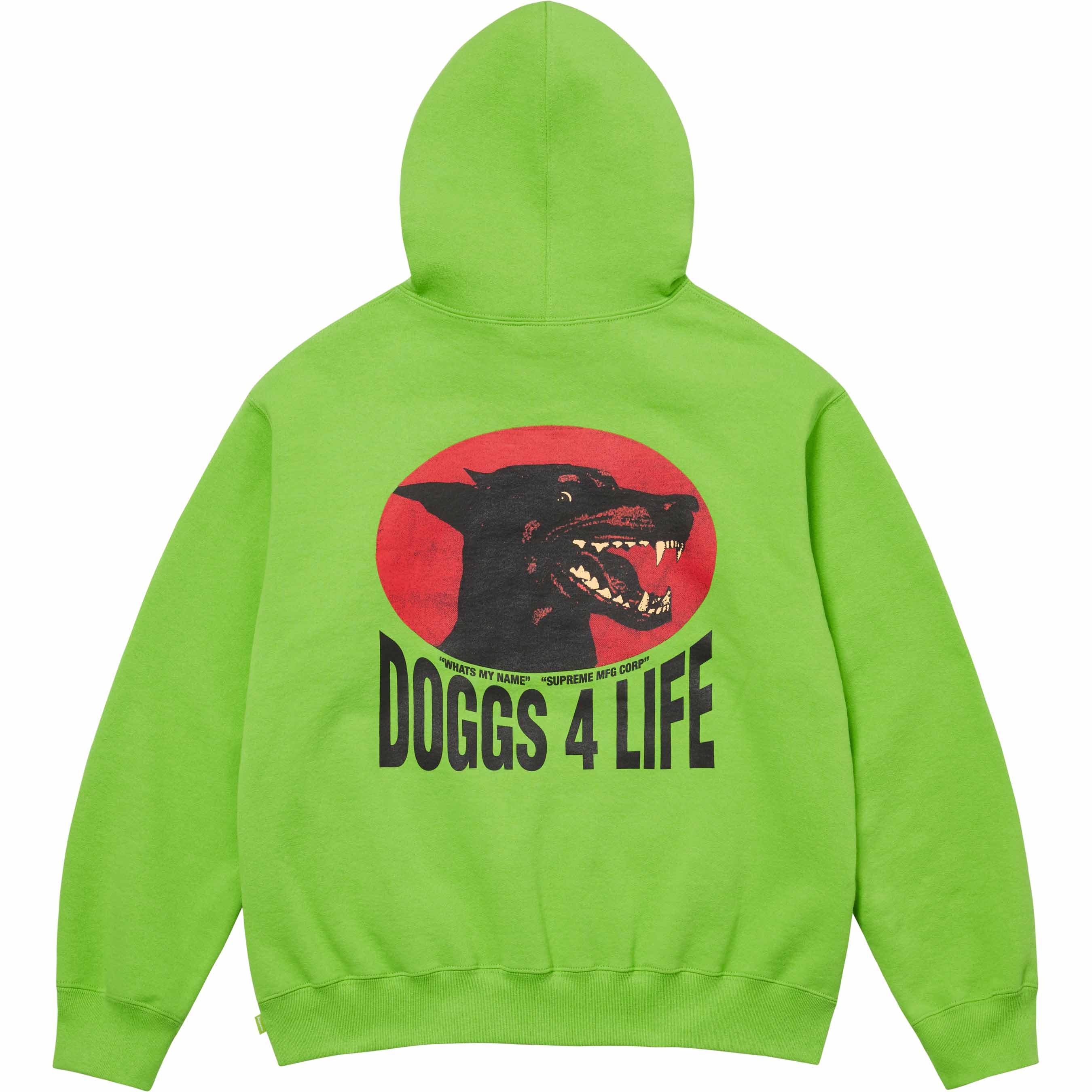 Supreme Doggs Hooded Sweatshirt 'Red Purple' SUP-SS24-179 - 4