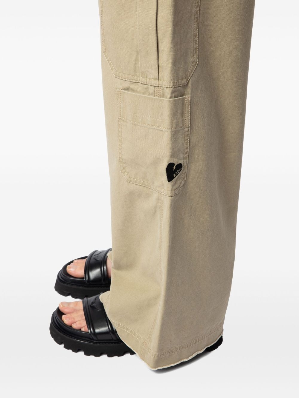 straight-leg trousers - 6