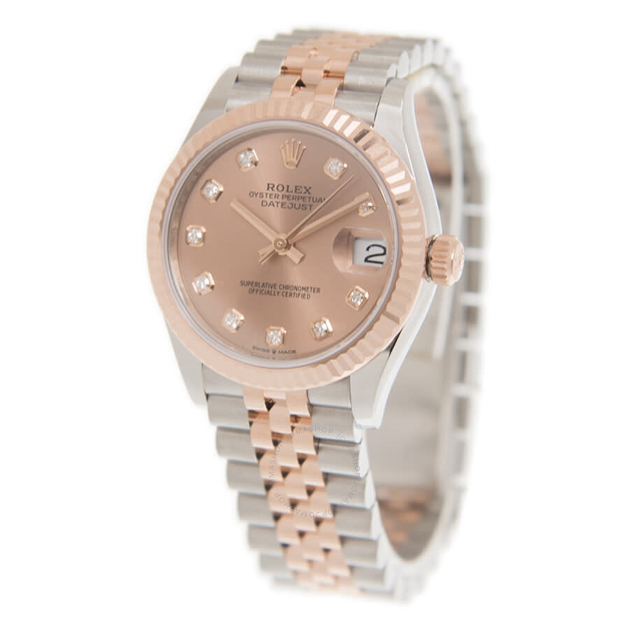 Rolex Datejust Automatic Chronometer Diamond Pink Dial Ladies Watch 278271 PDJ - 4