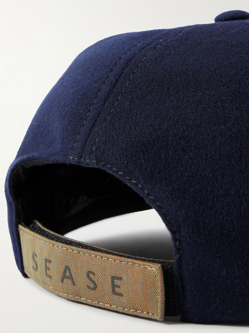 Cashmere Baseball Cap Navy 4