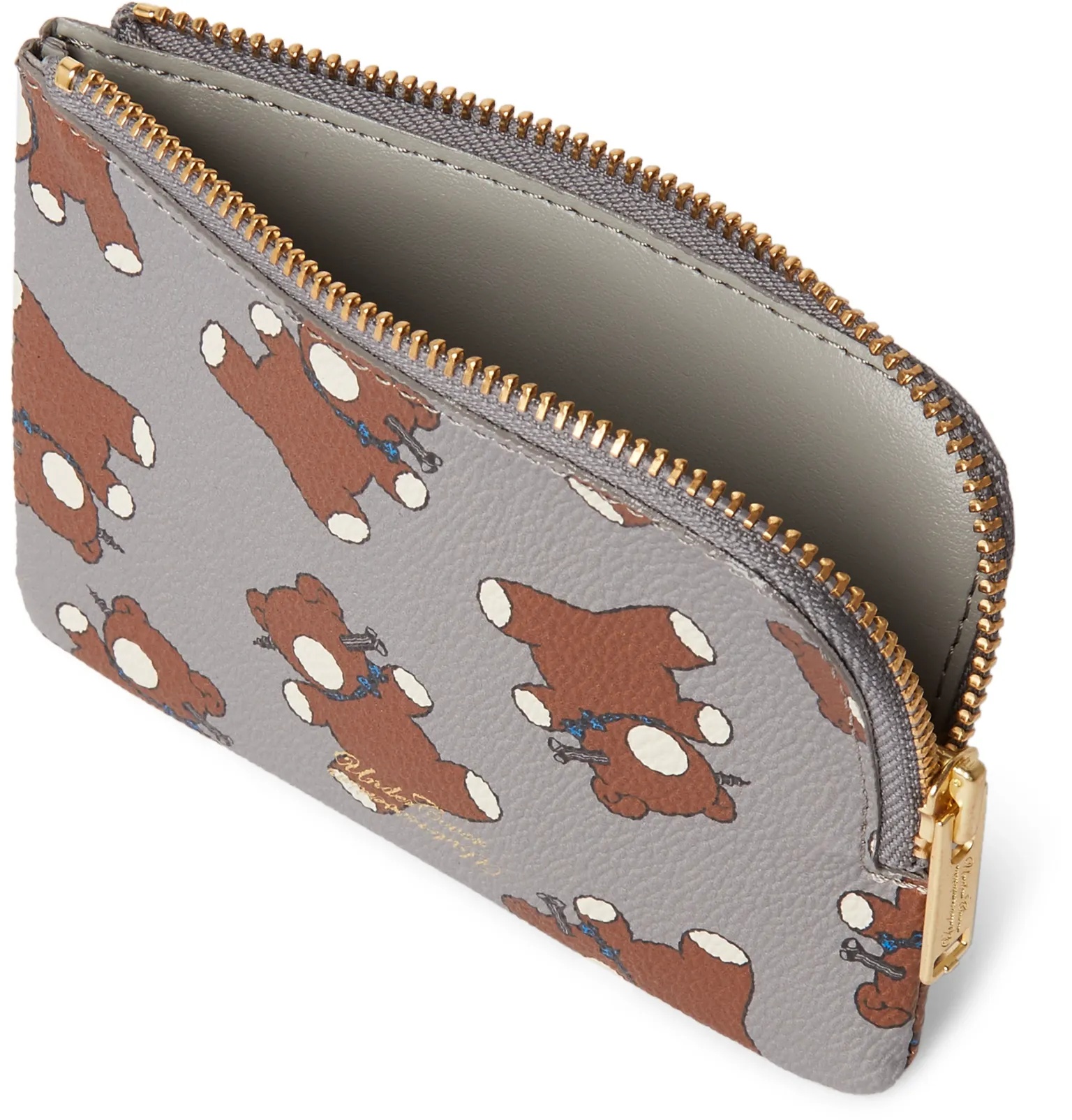 Printed Faux Leather Wallet - 10