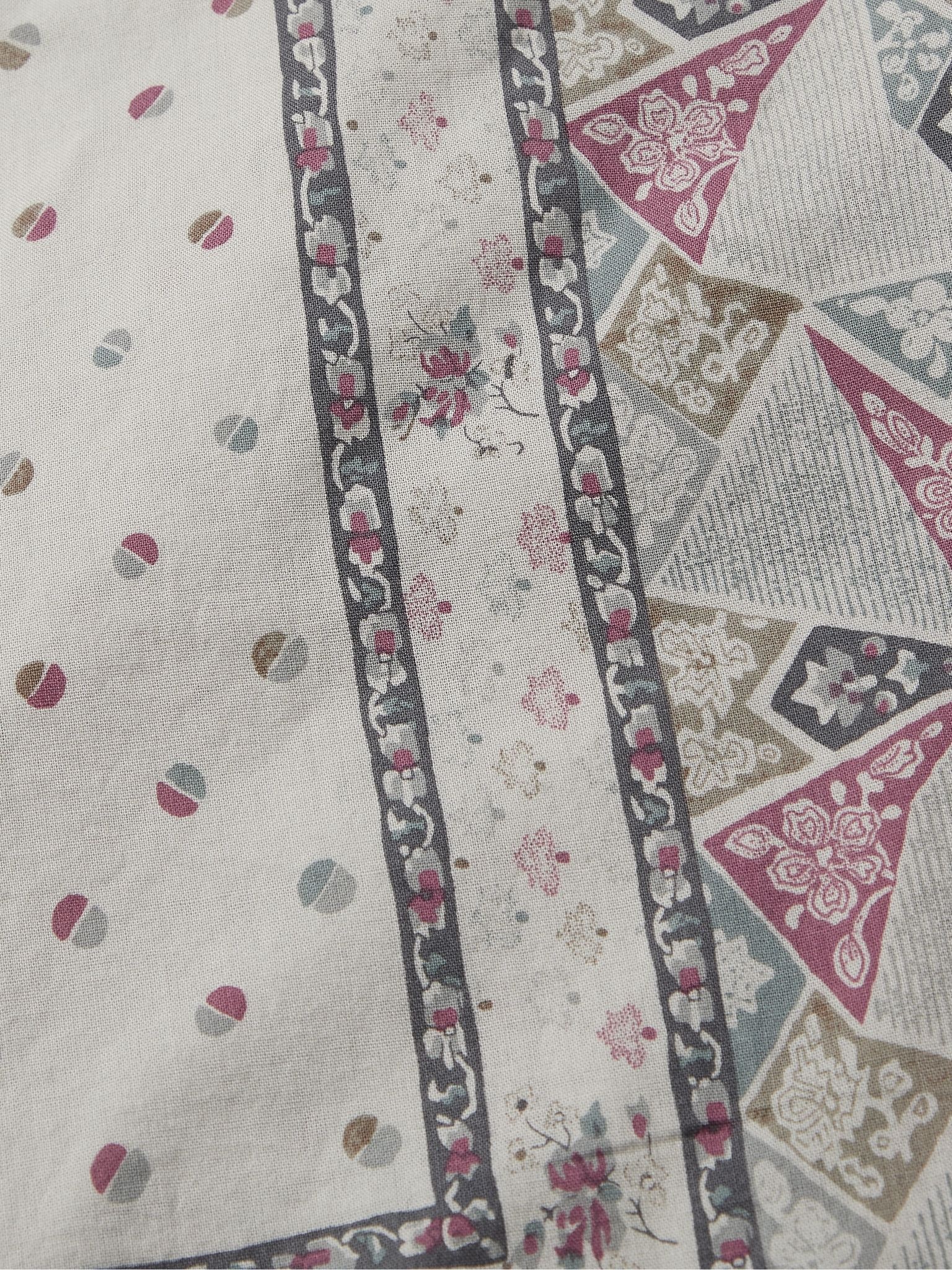 Printed Cotton-Khadi Bandana - 3