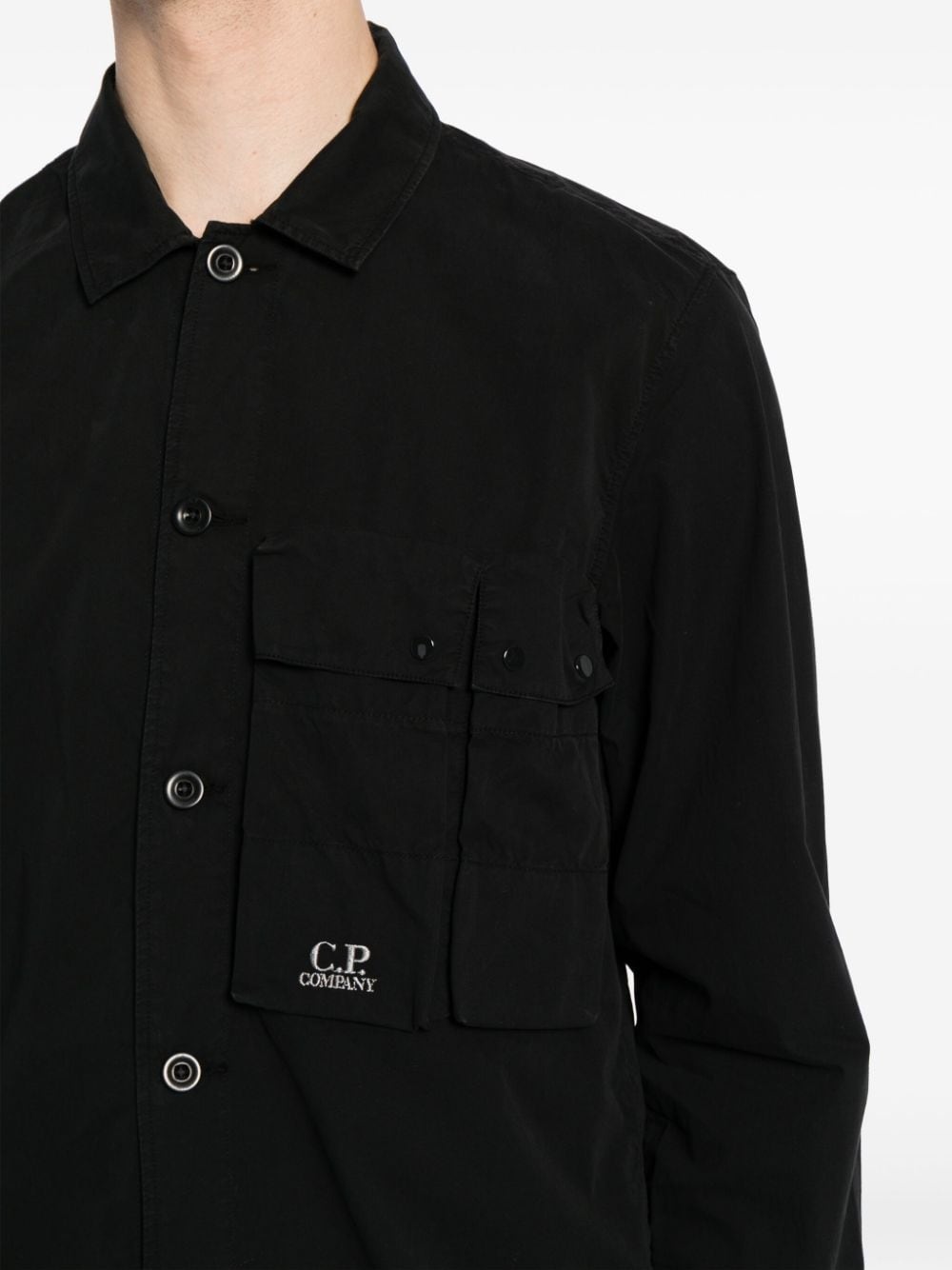buttoned cotton shirt - 5