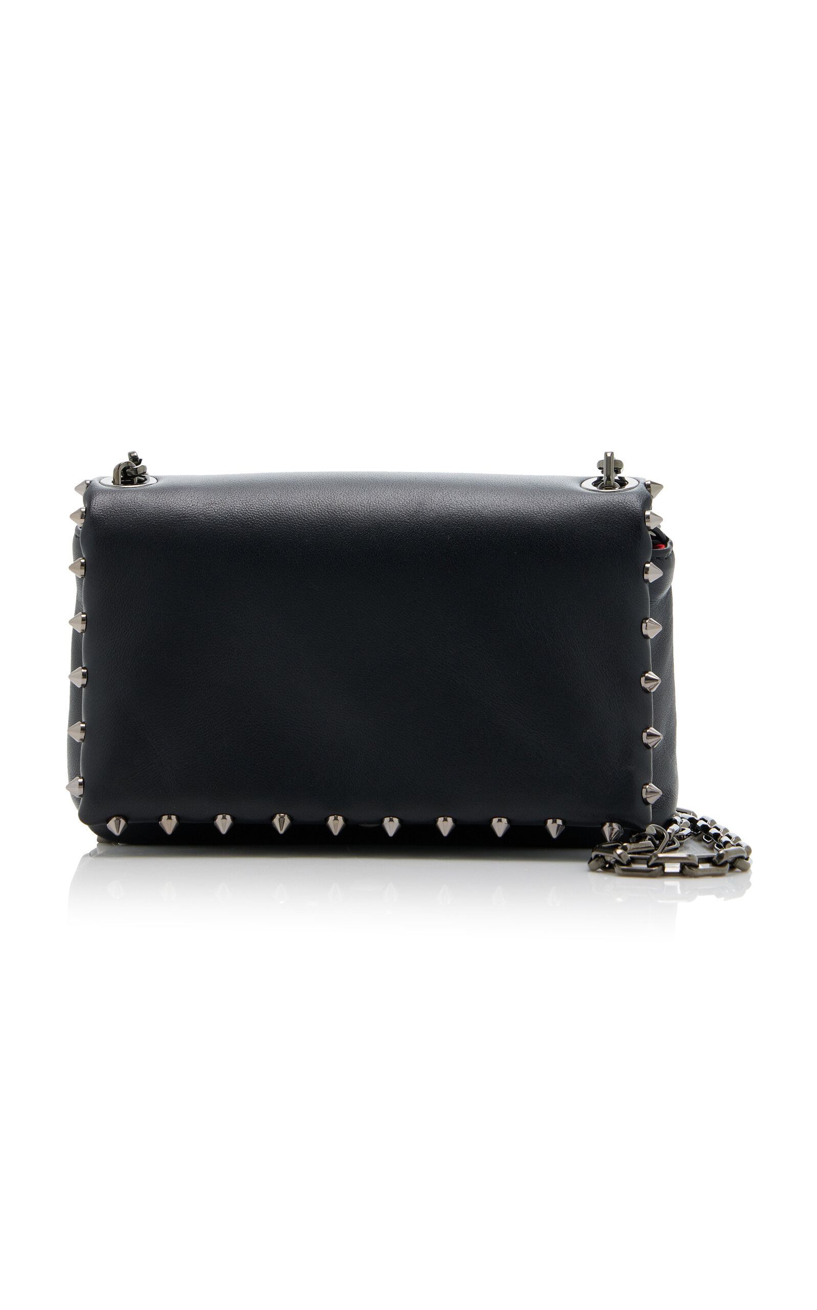 Spiky Leather Pouch black - 1