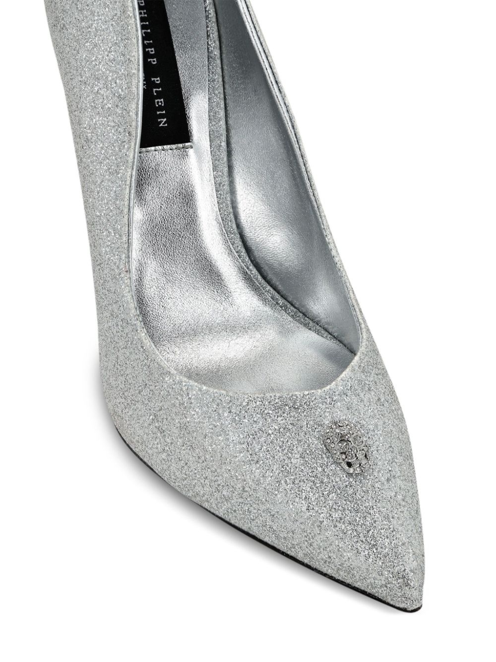 120mm glittered pumps - 4