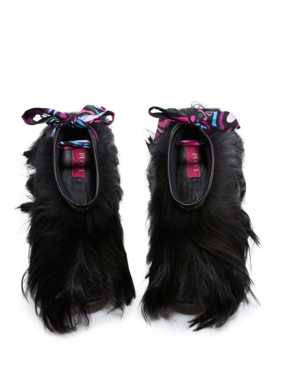 Doggy goat-hair ankle boots - 5