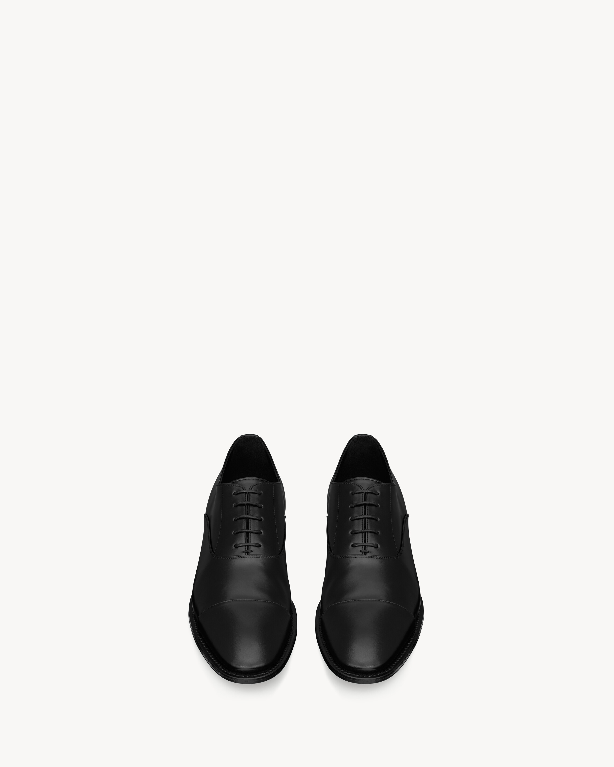 ADRIEN OXFORDS IN BOX SAINT LAURENT LEATHER - 2