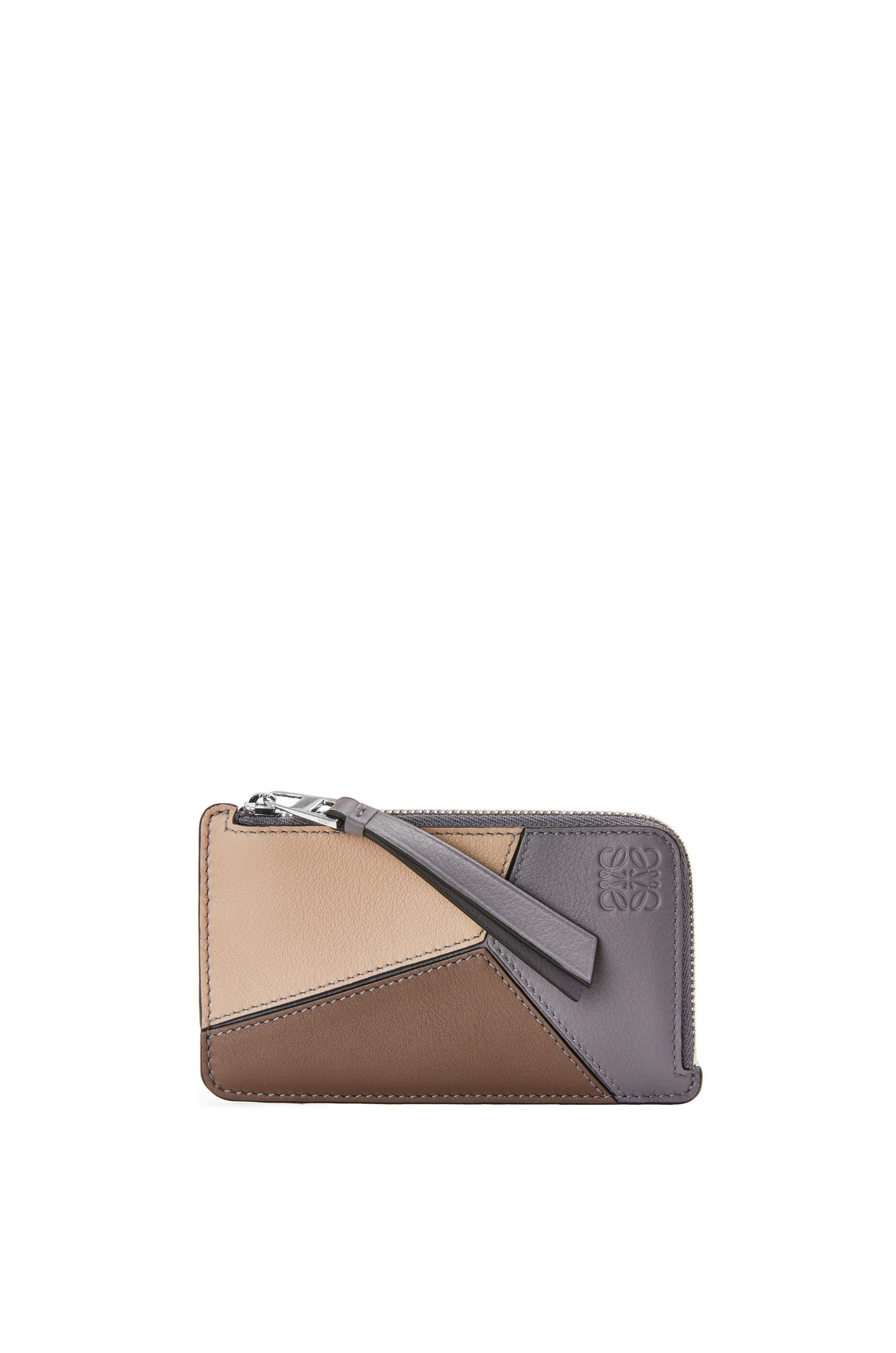 Puzzle coin cardholder in classic calfskin - 1