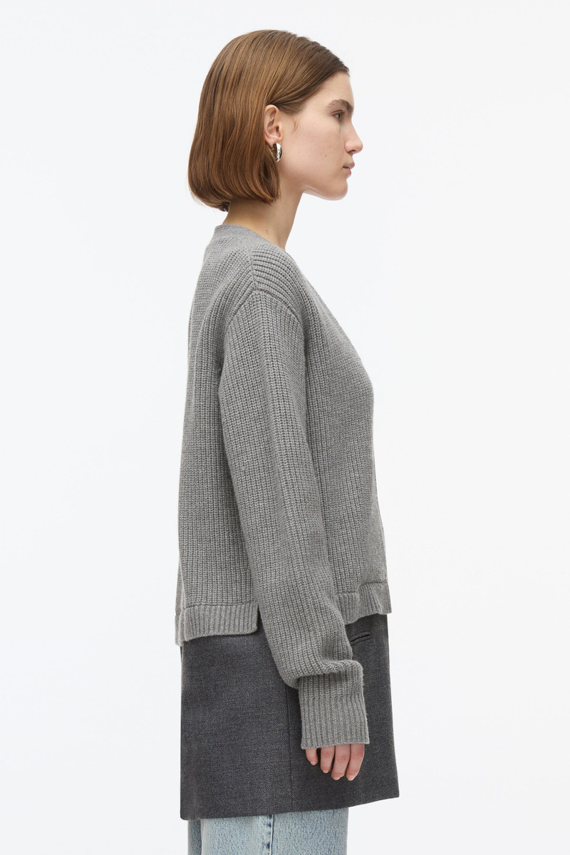 Hybrid Cardigan with Blazer Hem 4