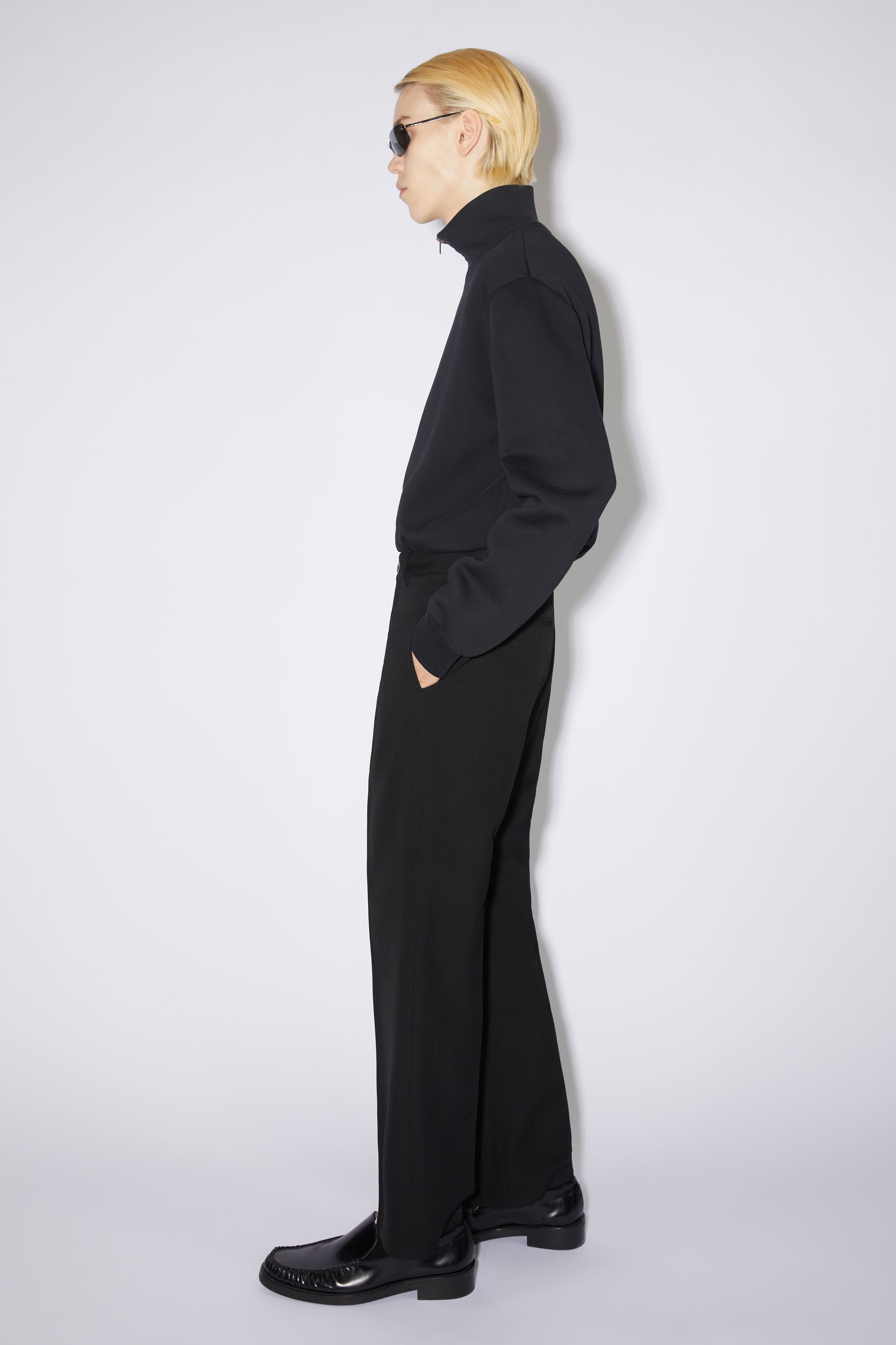 Tailored trousers - Black - 4
