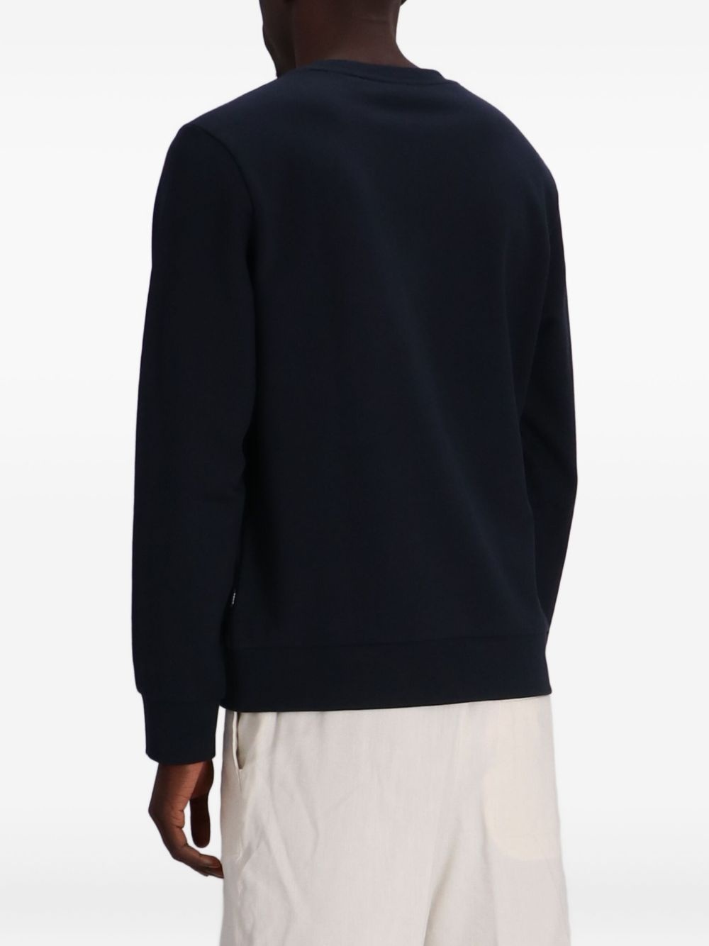floral-embroidered sweatshirt - 4