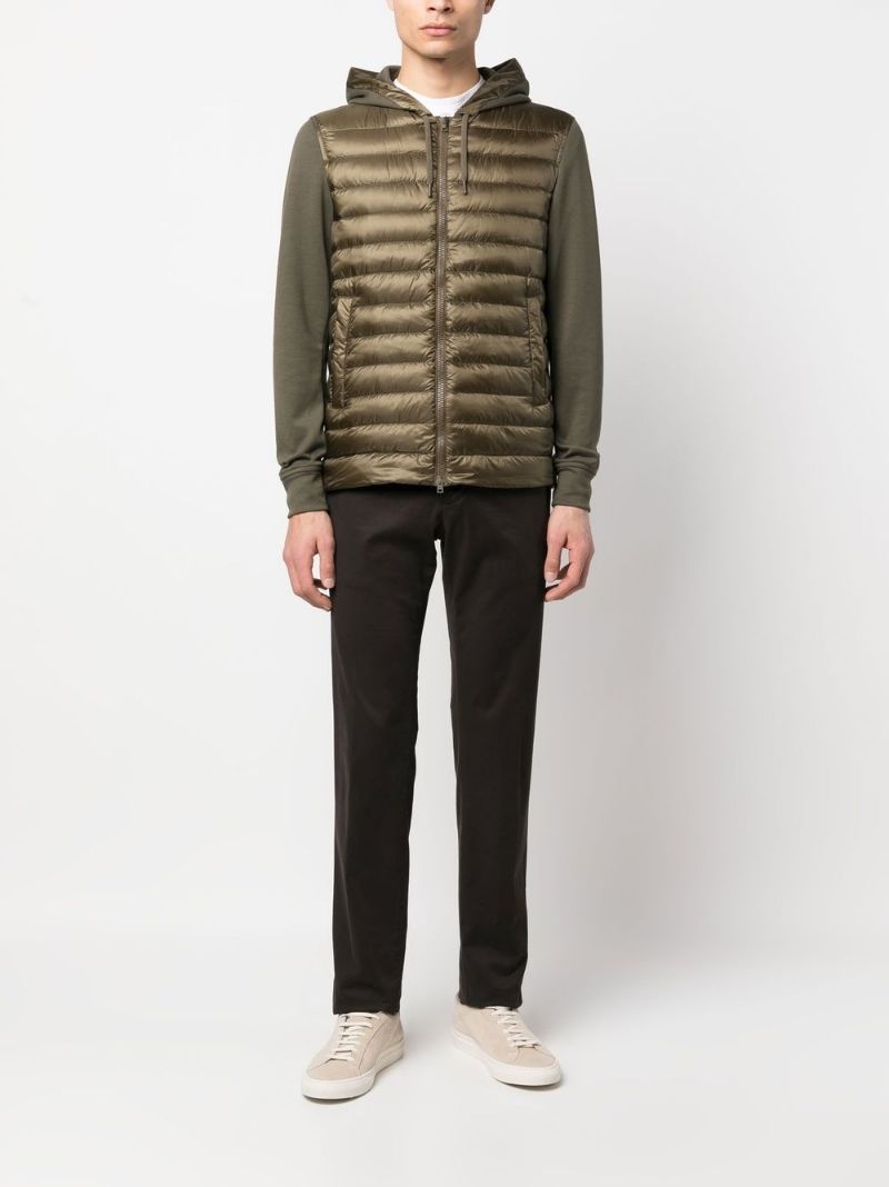 two-tone padded jacket - 2